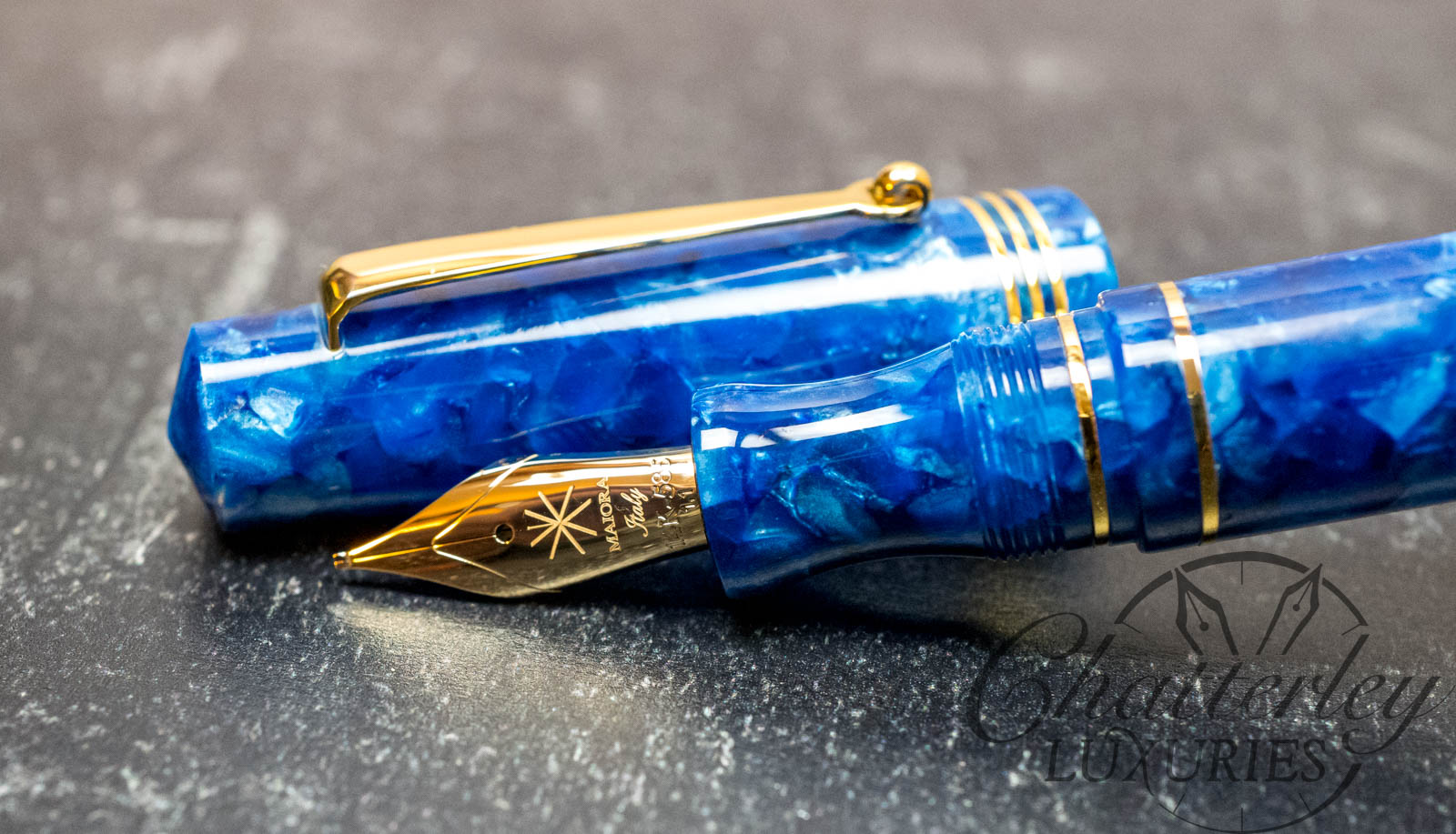 Maiora Capsule Blue Mare Limited Edition Fountain Pen