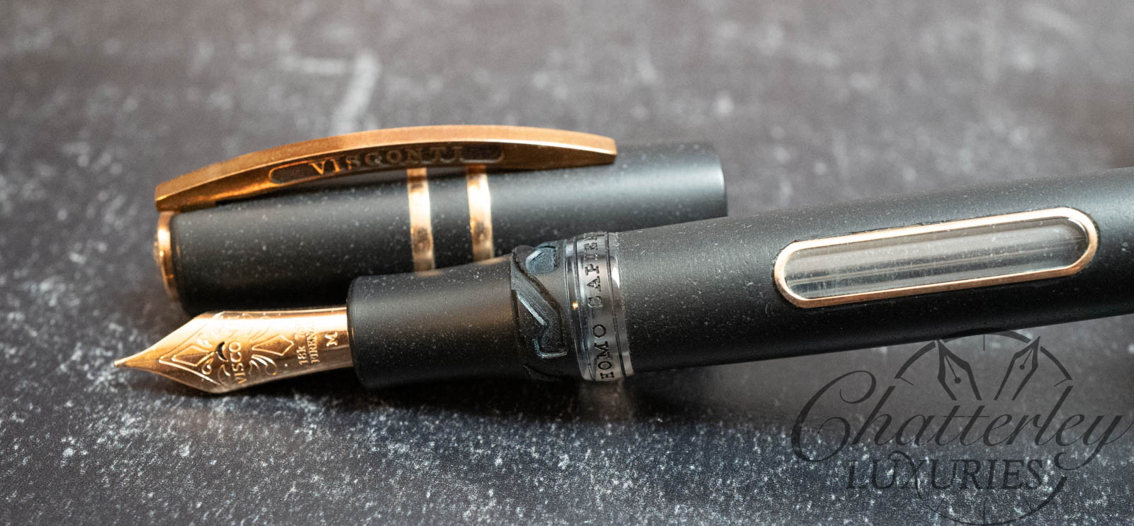 Visconti Homo Sapiens Skylight Bronze Age Lava Fountain Pen
