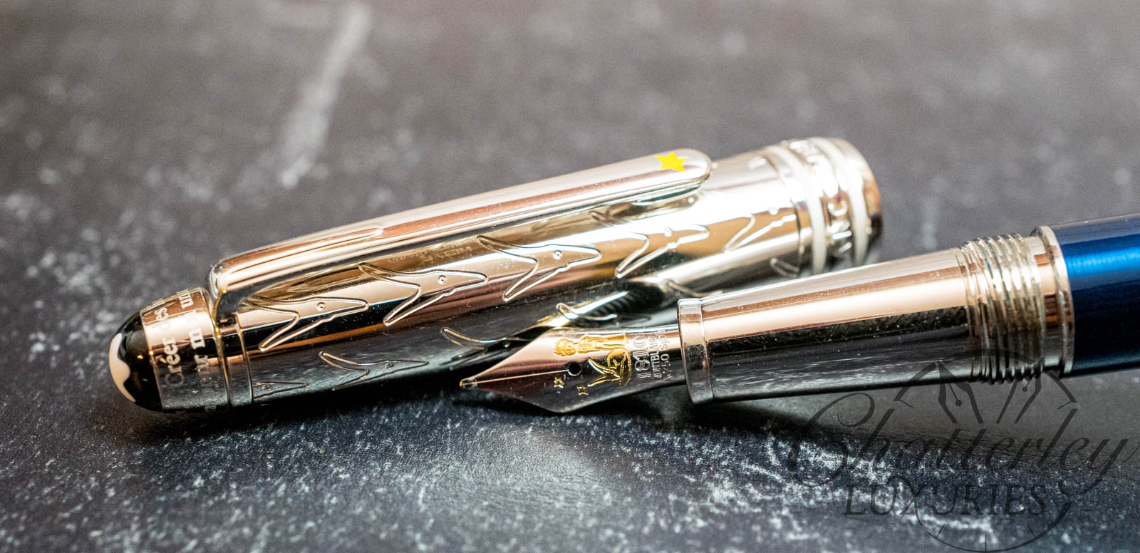 Montblanc Doue Classique Le Petit Prince and Fox Fountain Pen