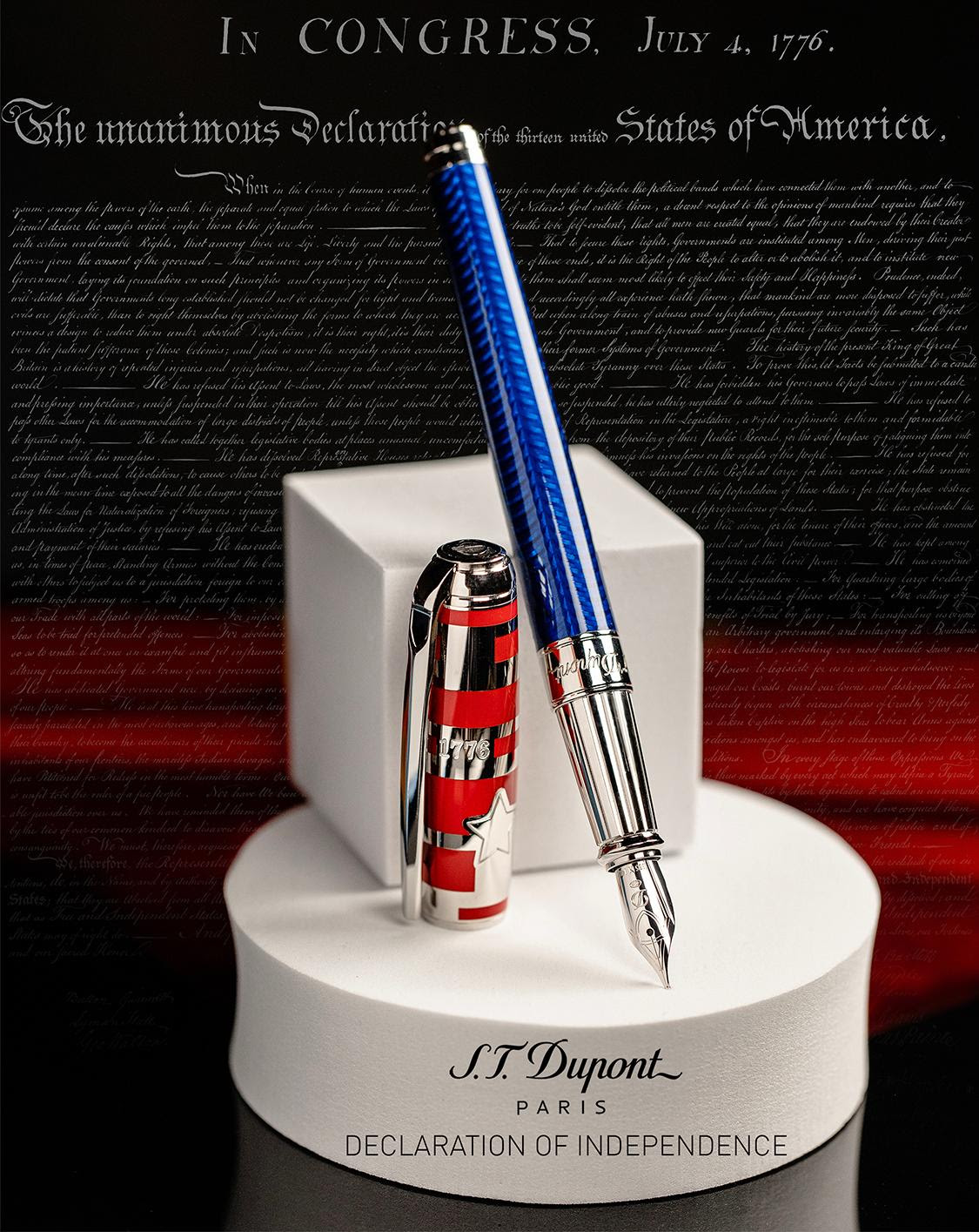 Flash Sale-S.T. Dupont Declaration of Independence Limited Edition Fountain Pen