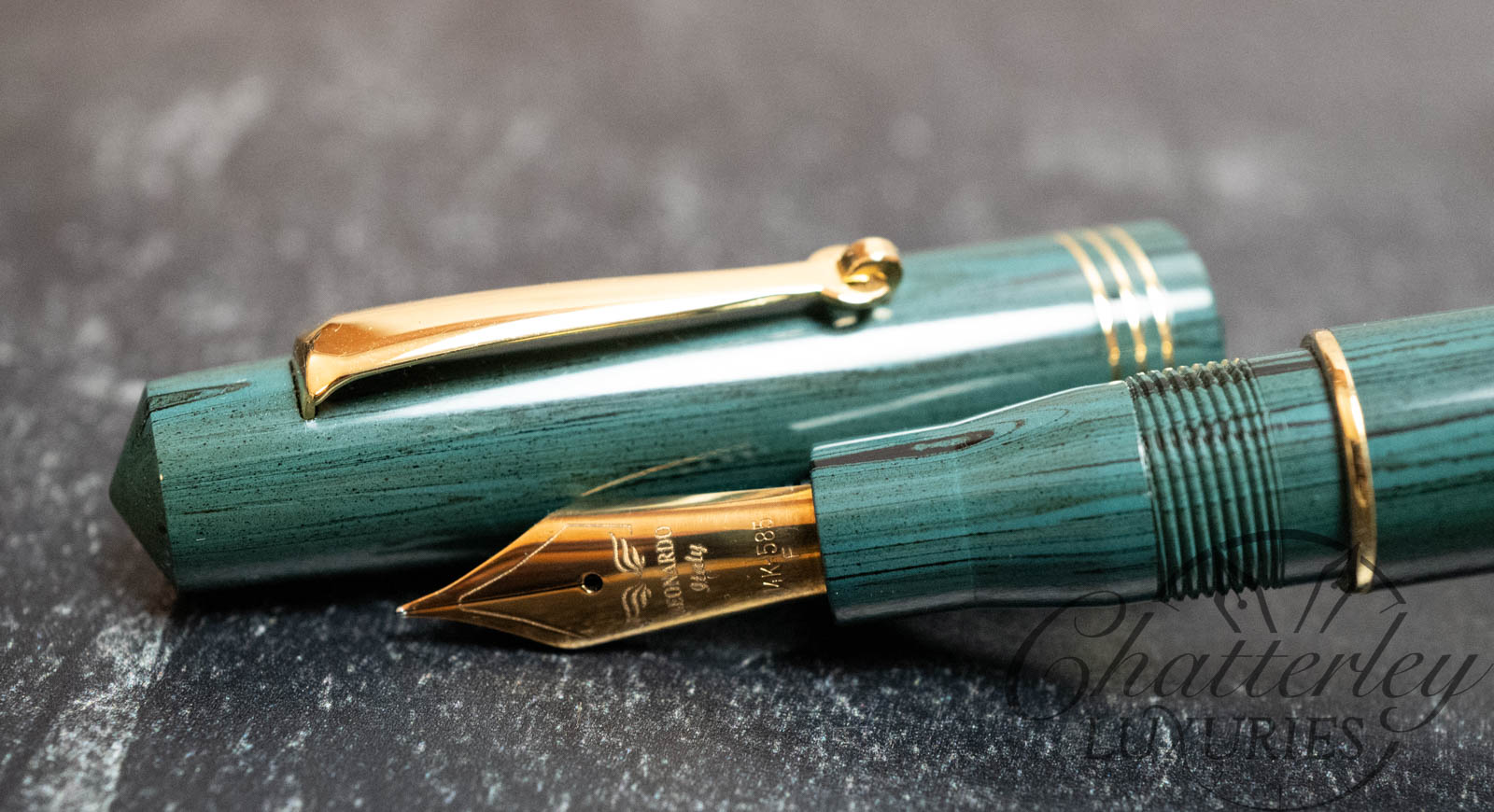 Leonardo Momento Zero Olive Ebonite Limited Edition Fountain Pen