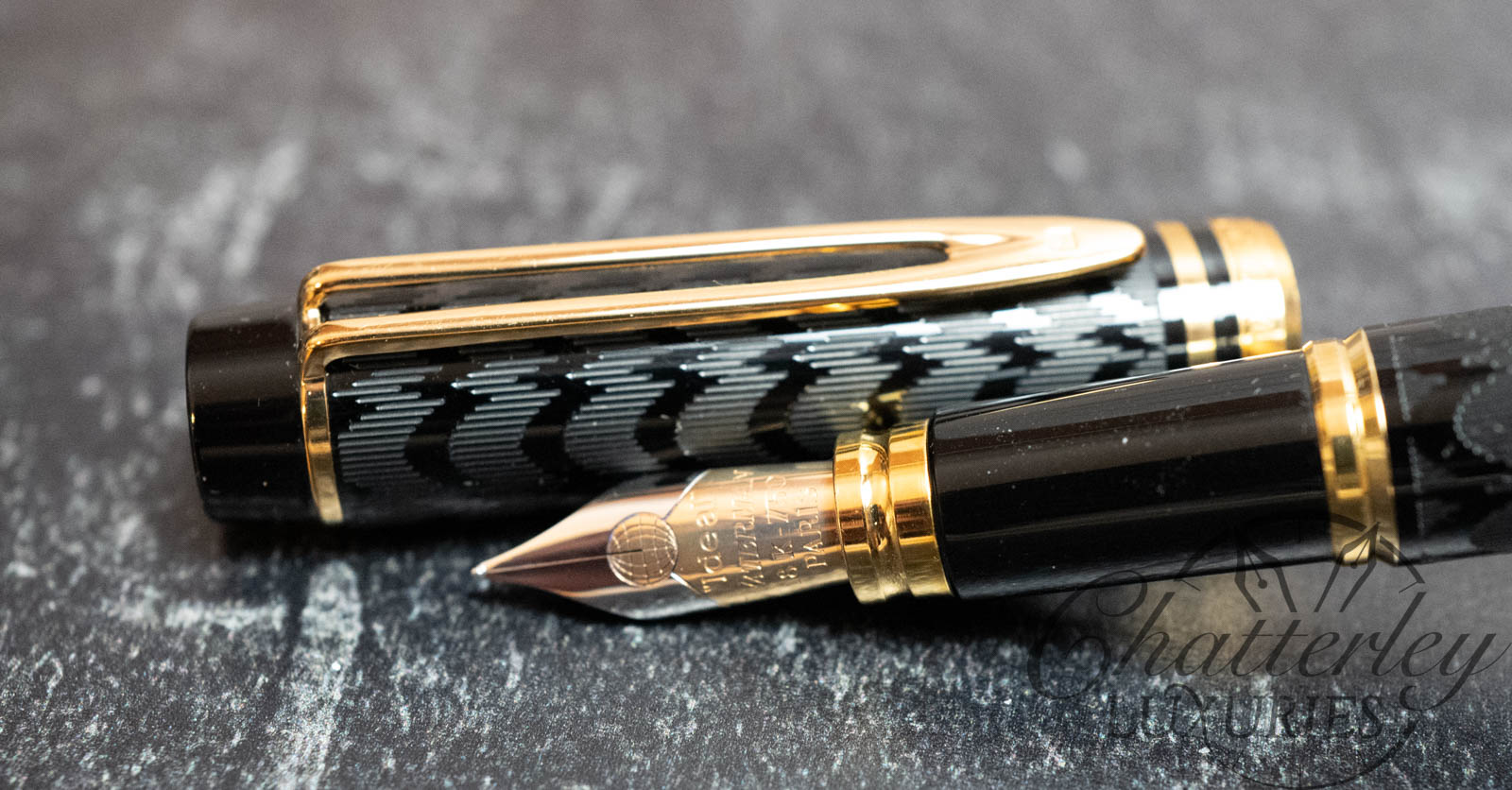 Waterman Le Man 100 Opera Black Chased Fountain Pen