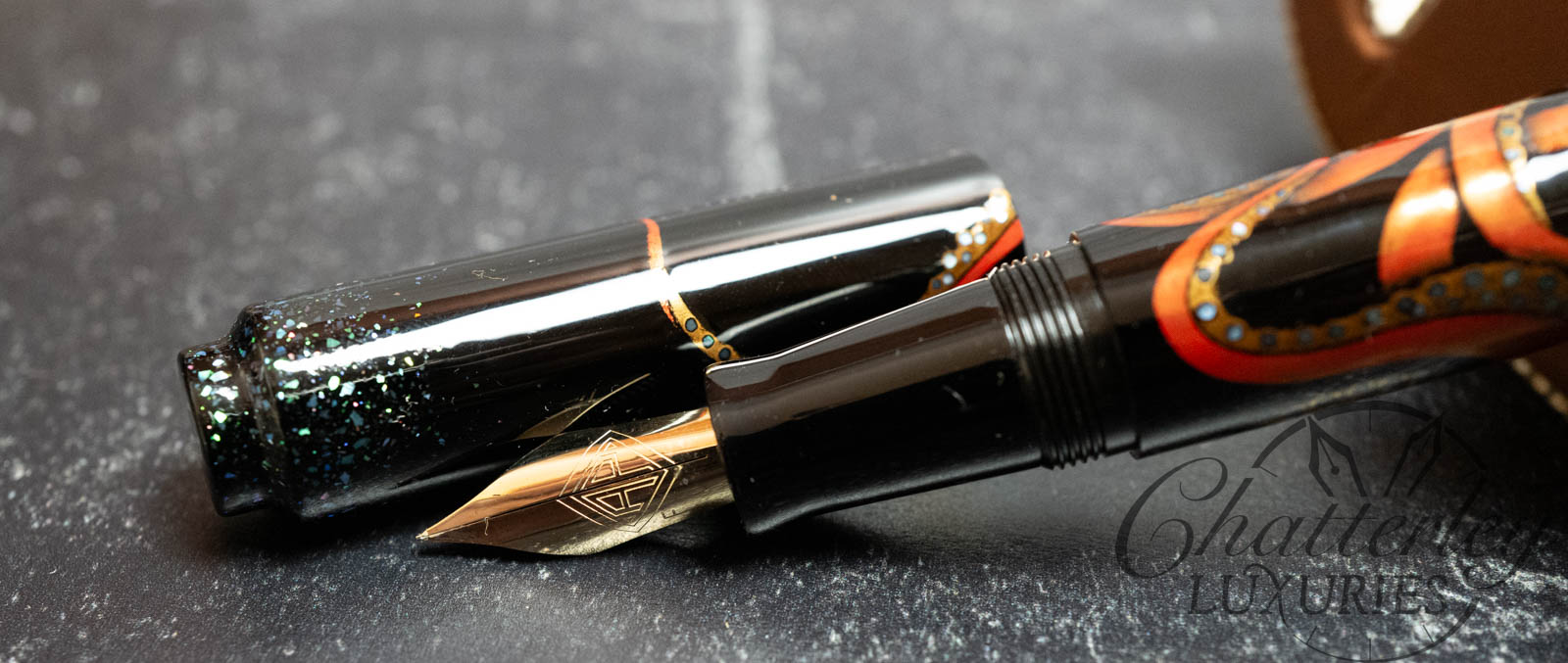 AP Limited Editions Red Octopus Fountain Pen