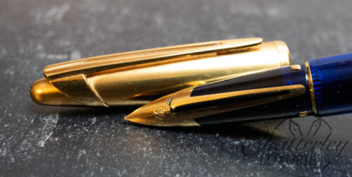 Waterman Edson Blue Fountain Pen