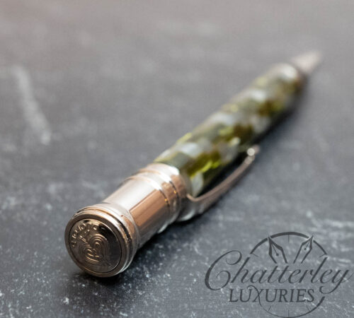 Parker Duofold Green Checks Ballpoint Pen