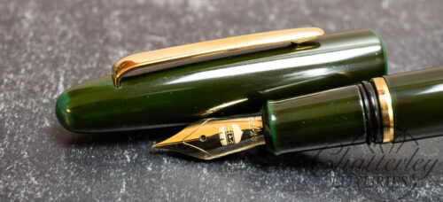 Chateau Prototype Dark Green Tame-Nuri (Full Size) Fountain Pen