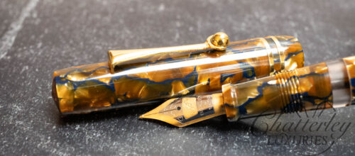 Bexley Owners Club 2006 Tibaldi Havana Brown Celluloid Fountain Pen