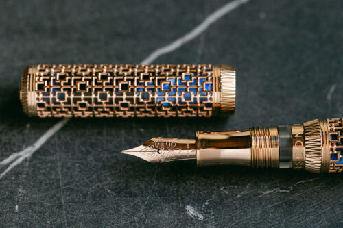 Visconti Limited Edition Skeleton Looking East Fountain Pen