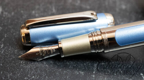 Tibaldi Bentley GT Silverlake Blue Fountain Pen
