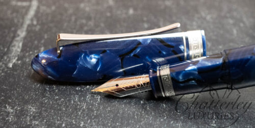 Omas 360 Vintage Blue Royal Celluloid Fountain Pen