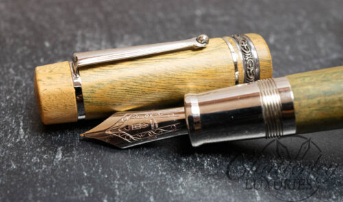 Delta Chatterley Vespucci Encore Argento Wood Limited Edition Fountain Pen
