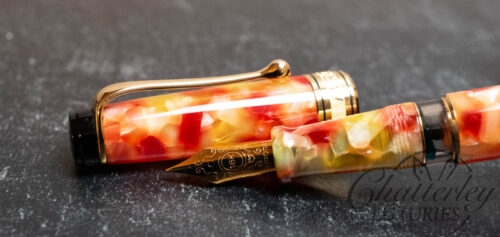 Aurora Optima Caleidoscopio Luce Gialla Limited Edition Fountain Pen