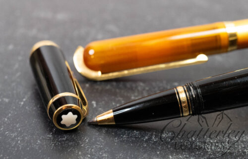 Montblanc Boheme Rouge Rollerball with free Visconti Pericle RB