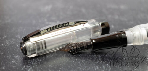 Visconti Chatterley Opera Crystal Demonstrator Midnight Dark Age LE Fountain Pen