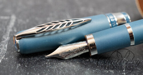 Pineider Alchemist Kilauea Blue Fountain Pen