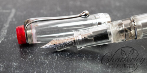 Aurora Optima Demonstrator LE Red Auroloide Fountain Pen