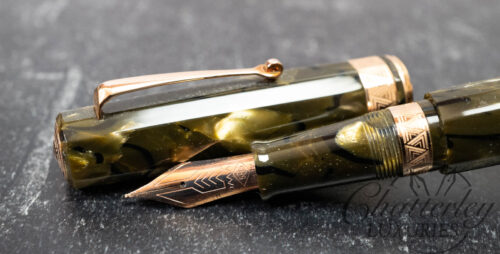 Omas Paragon Green Saft Fountain Pen