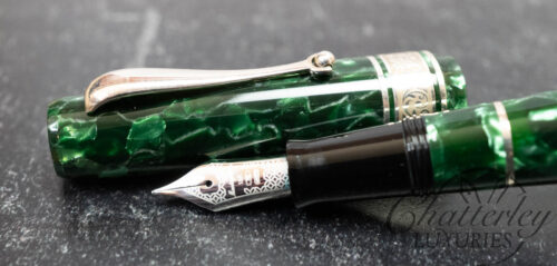 Montegrappa Ammiraglio 1939 Malachite Limited Edition Fountain