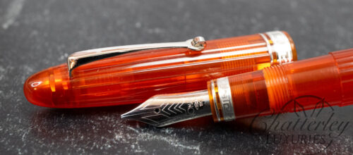 Omas Ogiva Orange Alba Demonstrator Fountain Pen