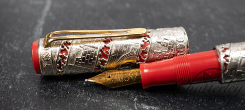 Omas Jerusalem 3000 Limited Edition Solid Platinum Fountain Pen