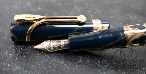 Visconti Venetia Blue Vermeil Limited Edition Fountain Pen