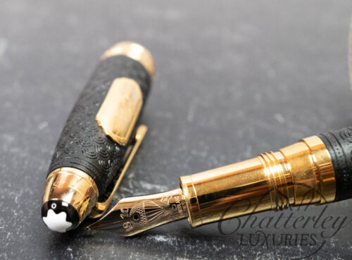 Montblanc Meisterstuck Around The World In 80 Days Solitaire LeGrand Fountain Pen