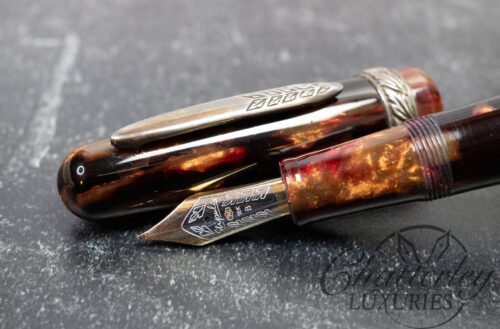 Stipula Etruria Amber Fountain Pen