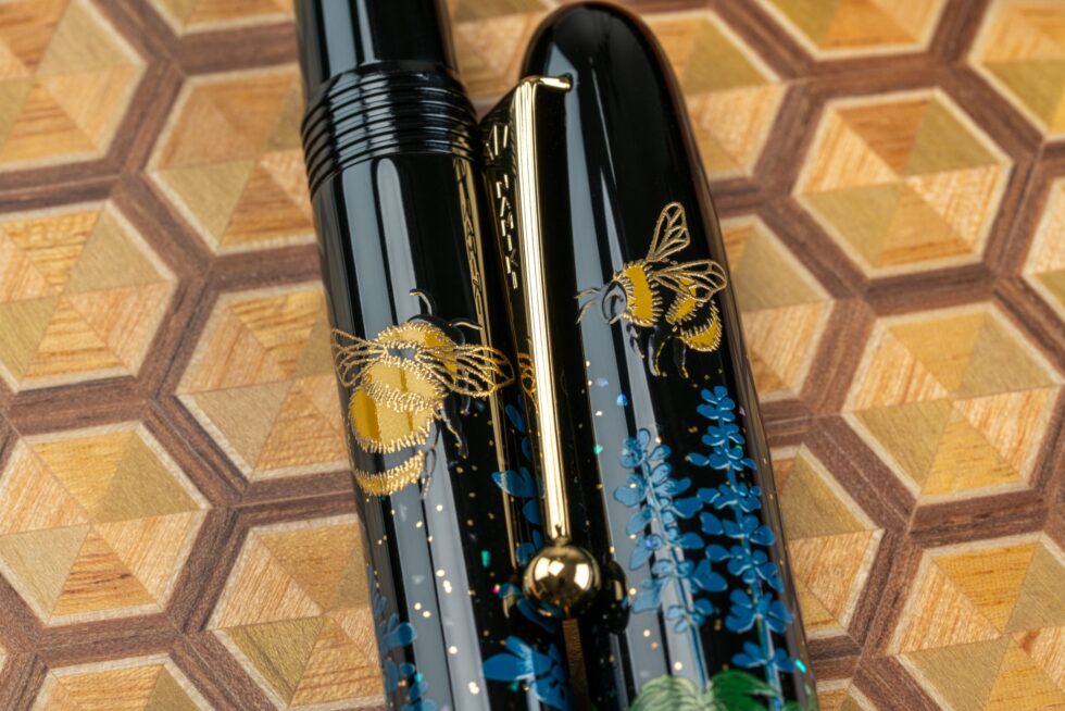Namiki Yukari Maki-e Bumblebee Limited Edition Maki-e Fountain Pen