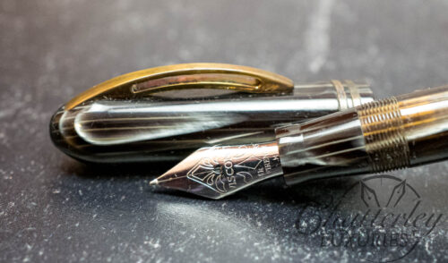Visconti Viscontina Grey Celluloid Limited Edition Fountain Pen