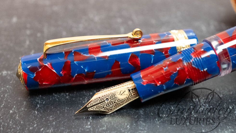 Armando Simoni Club Studio Blue Coral Fountain Pen