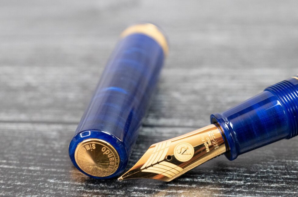 Armando Simoni Club Bologna Starry Nights Limited Edition Fountain Pen (LB5 Tensui Material)