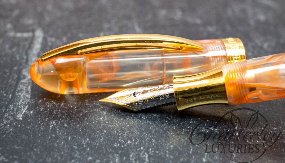 Visconti Millennium Arc Orange Limited Edition Fountain Pen