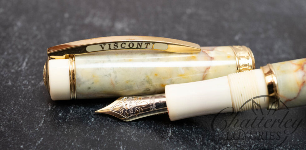Visconti Millionaire Marble Empire Honey Limited Edition Fountain Pen