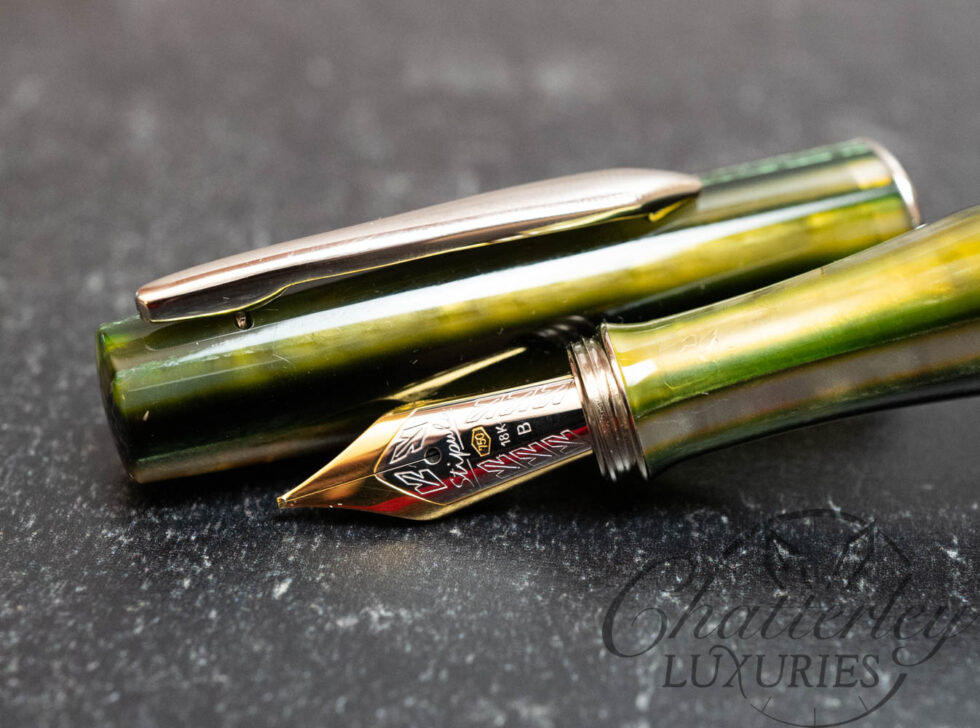 Stipula Duetto Seaweed Green Fountain Pen