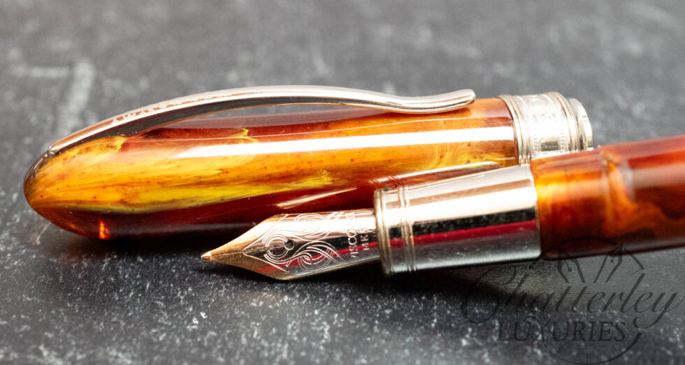 Visconti Old Style Van Gogh Maxi Brown Fountain Pen