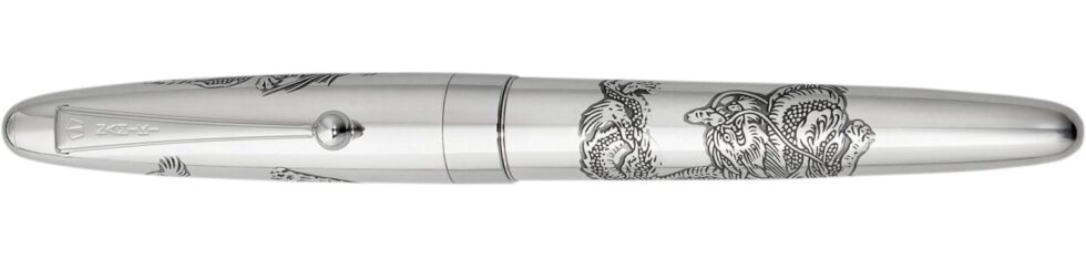Pilot Silvern Sterling Silver Dragon Fountain Pen