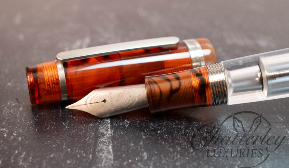 Conid Kingsize Wild Tiger Demonstrator Fountain Pen