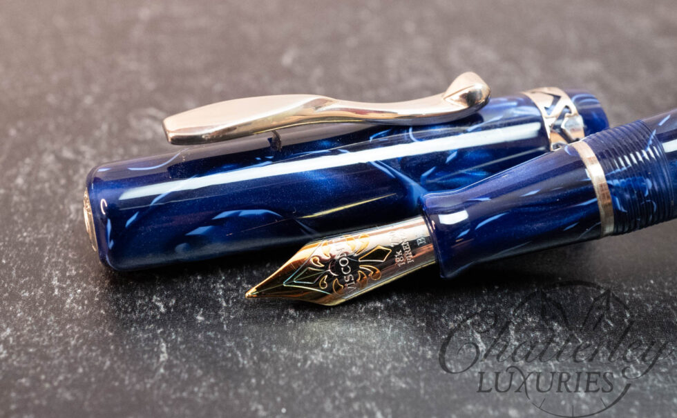 Visconti Voyager Typhoon Blue Fountain Pen