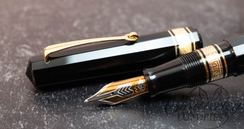 Omas Paragon Black Fountain Pen
