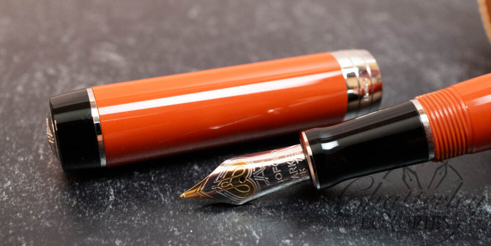 Parker Duofold International Orange Fountain Pen