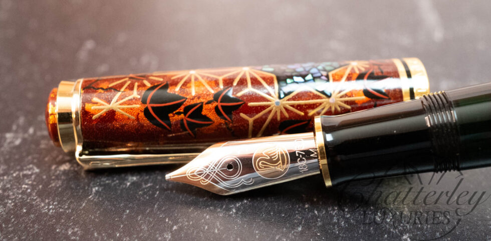 Pelikan Souverän M1000 Maki-e Ivy and Komon Fountain Pen