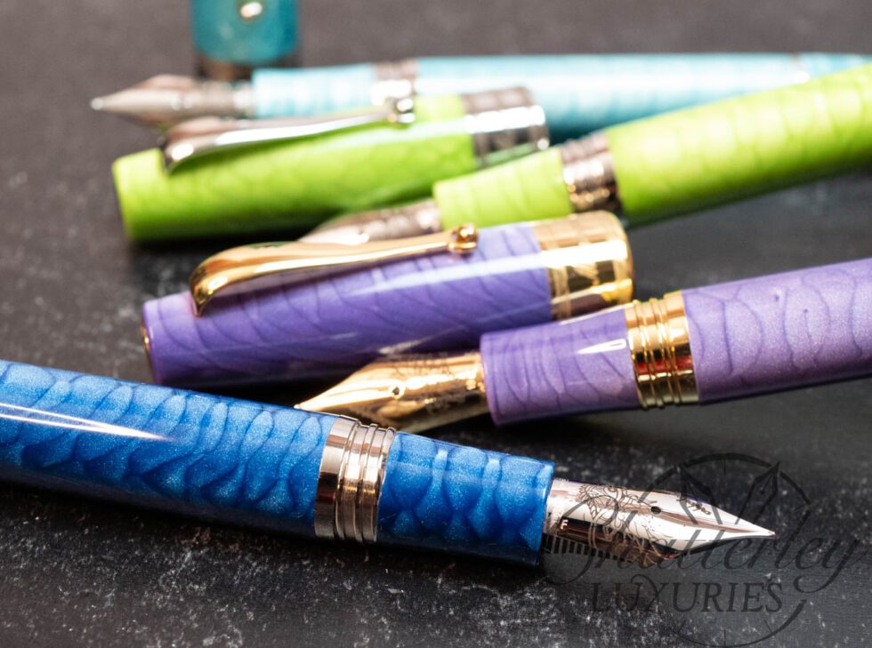 Montegrappa Juma Regal Year of the Dragon Fountain Pen Collection
