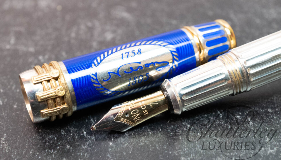 Onoto Horatio Nelson Victory Silver Limited Edition Fountain Pen