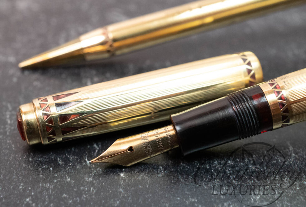 Wahl Eversharp Coronet "Gold Filled" Fountain Pen and Mechanical Pencil Set