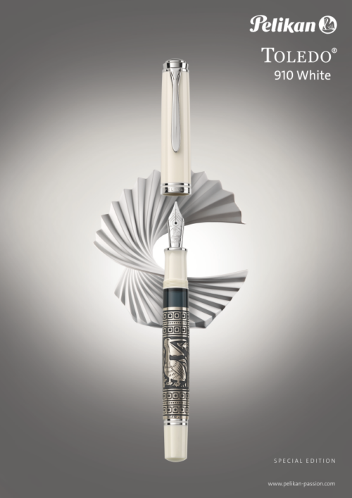 Pelikan Special Edition M910 Toledo White Fountain Pen