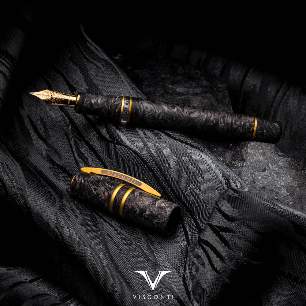 Visconti Homo Sapiens Limited Edition Carbon Moiré Fountain Pen - Image 2