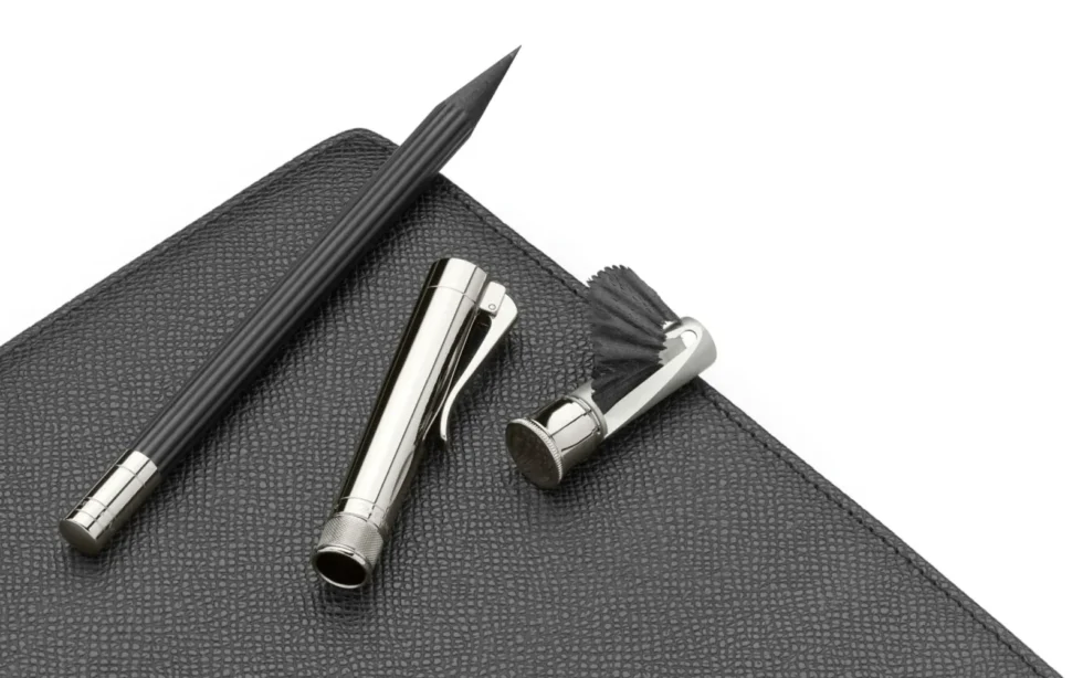 Graf Von Faber-Castell Platinum Black Perfect Pencil