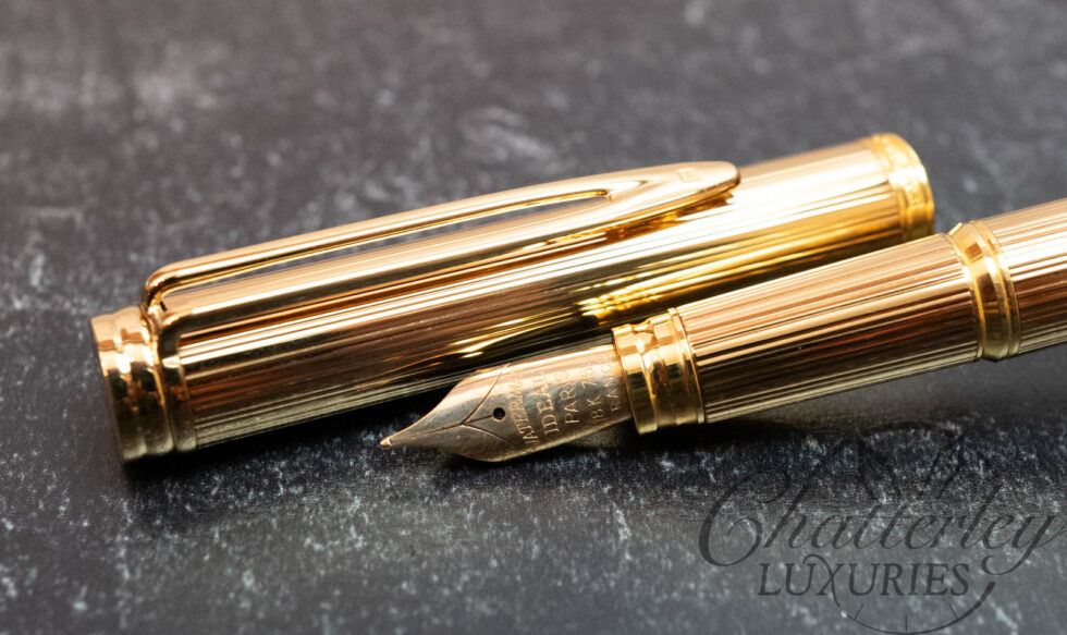 Waterman Gentleman Series Gold-Plated Fountain Pen