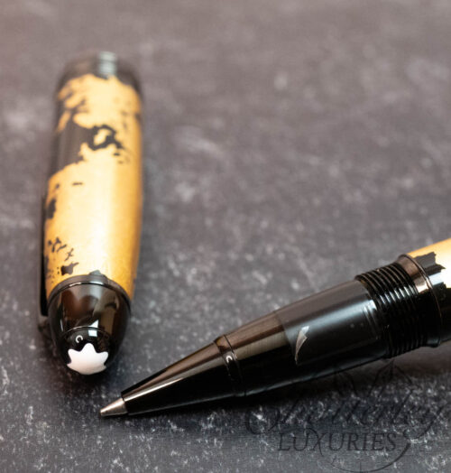 Montblanc Meisterstück Solitaire Calligraphy Gold Leaf Rollerball