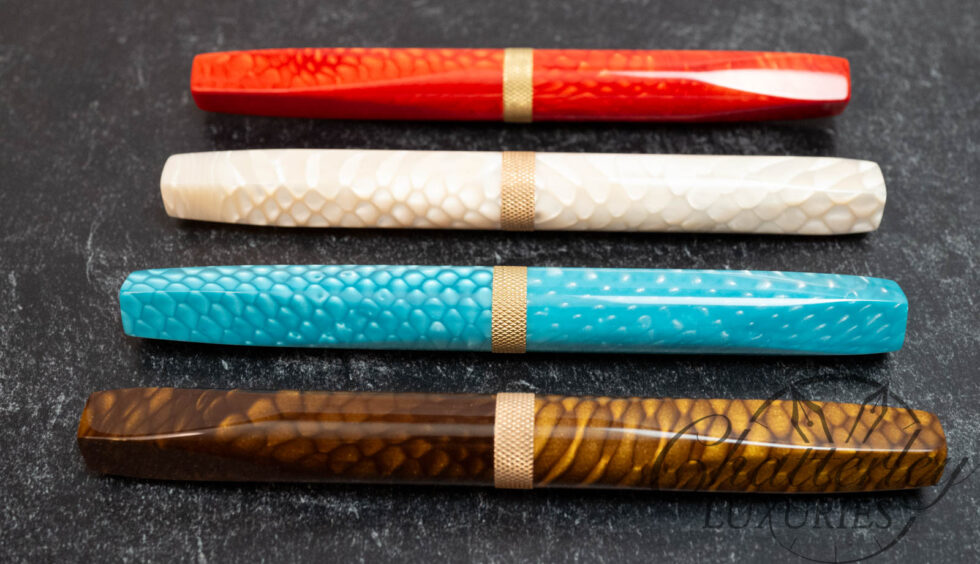 Chateau Shinogi Juma Prototype Fountain Pen Collection